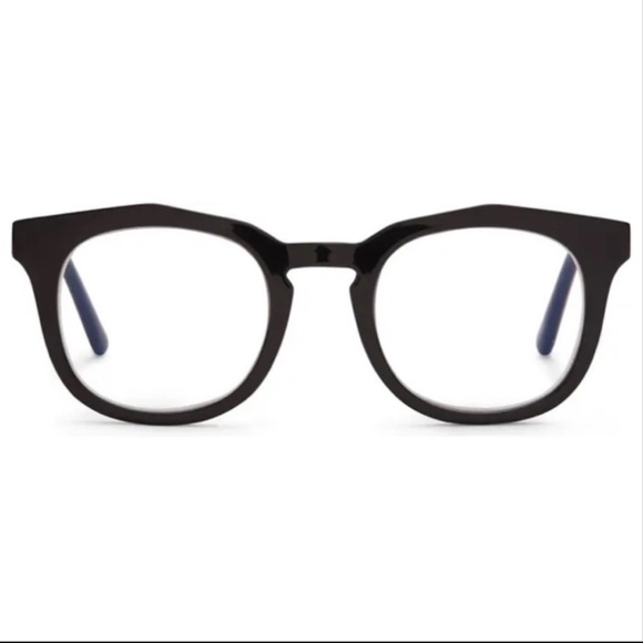 DIFF Cooper Bluelight Glasses Black Frame Clear Blue Light Blocking Lens NIB - Picture 6 of 6